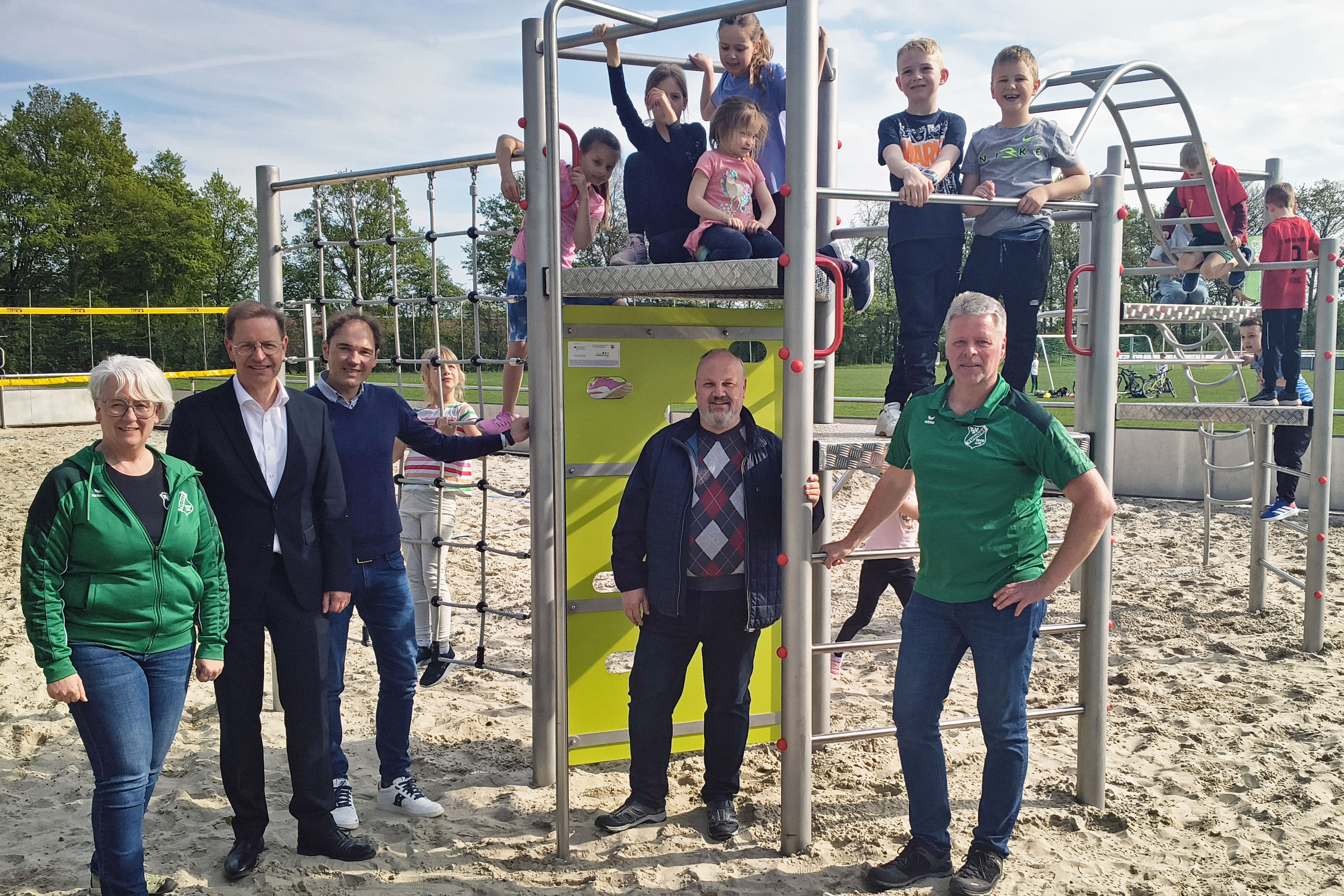 Fitness-Kletterturm Tudorf