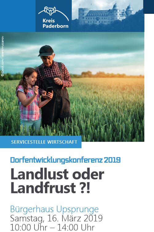 Flyer Dorfentwicklungskonferenz